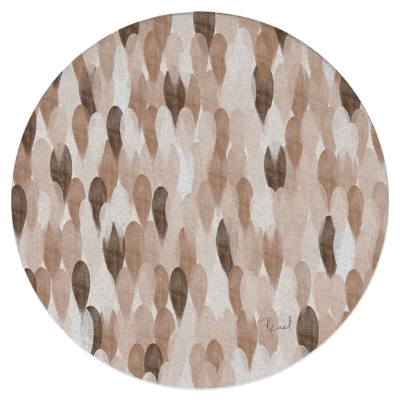 Thirstystone Neutral Blend Single Round Sandstone Coaster Create Your Own Set