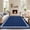 8*10ft-Blue, variant on Large Black Area Rug 10x13 Washable Rugs for Living Room Bedroom Solid Rug Low Pile Non Slip Modern Border Soft Carpet, Contemporary Solid Rugs for Dining Room Playroom Home Decor