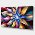 thumbnail image 1 of Designart - Pétales de Fleurs Exotiques Multicolores - Impression d'Art sur Toile Florale, 1 of 2