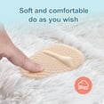 Back of Heel Cushion Inserts, 12Pcs Mesh SelfAdhesive Heel Pads