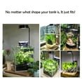 thumbnail image 2 of Full Spectrum LED Light with Bamboo Board, fits Aquarium Nano Tank, Betta Fish Tank, Potted Plants, Succulent, Wabi Kusa (7W), 2 of 7
