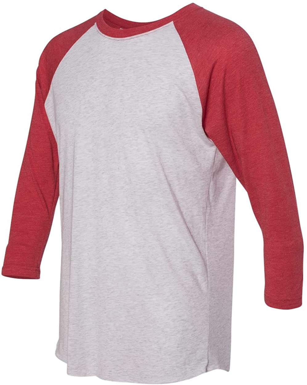 Mens Clementine Tri-Blend 3/4-Sleeve Raglan Tee