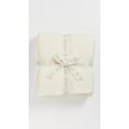thumbnail image 3 of Manta Barefoot Dreams CozyChic de color blanco acanalado, 3 of 3