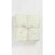 thumbnail image 3 of Manta Barefoot Dreams CozyChic de color blanco acanalado, 3 of 3
