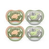 Philips Avent Ultra Air Pacifier - 4 x Light, Breathable Baby Pacifiers for Babies Aged 6-18 Months, BPA Free with Sterilizer Carry Case (Model SCF085/53)