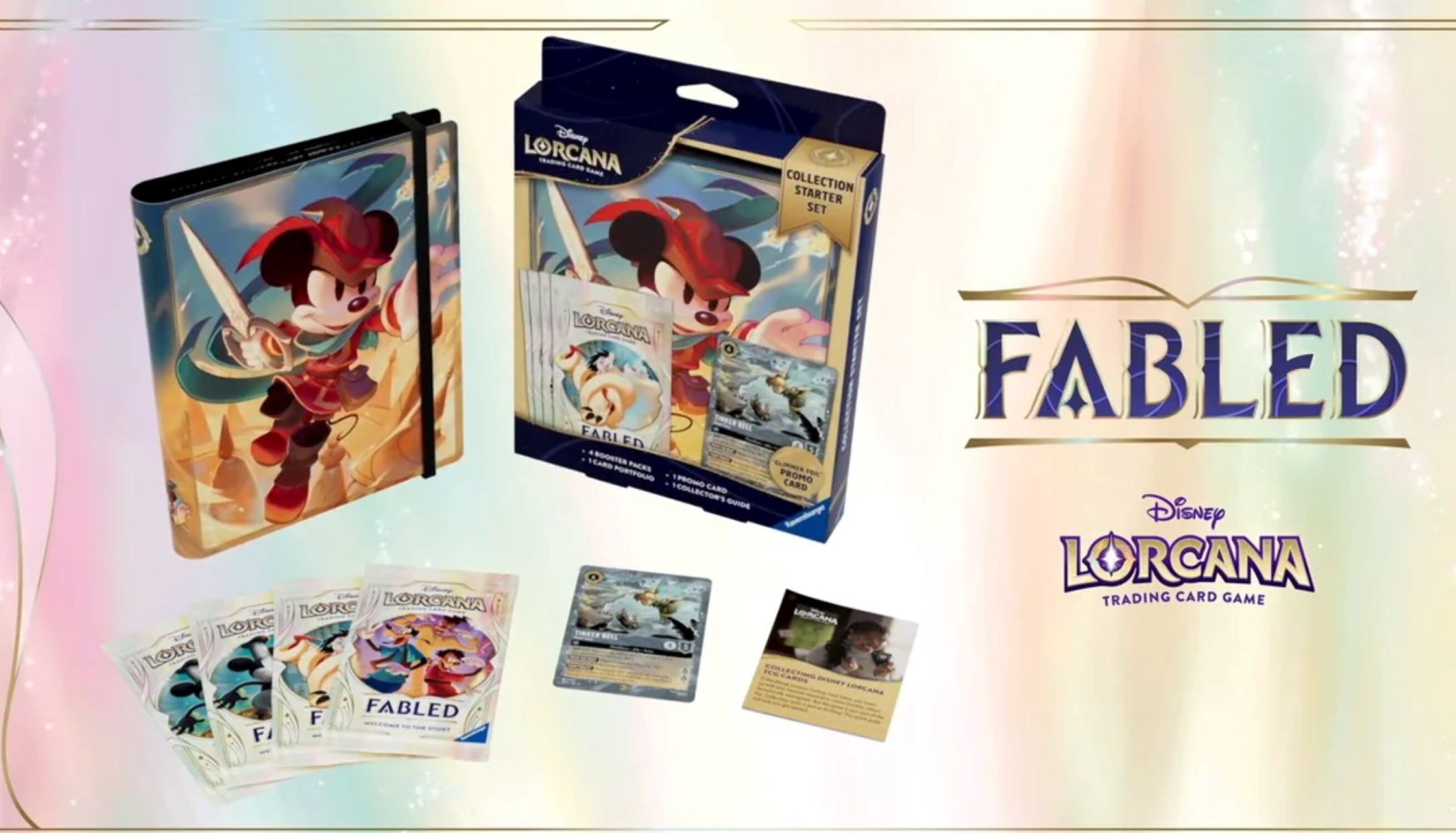 Disney Lorcana: Fabled Collection Starter Set - Walmart.com