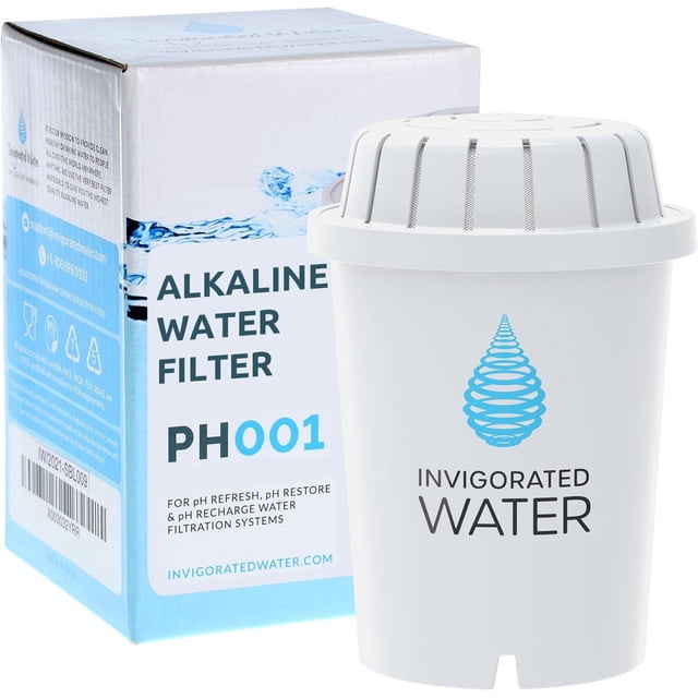 Filtros de Agua Alcalina Invigorated Water PH001-1 360 Litros Cartuchos de Recambio
