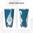 thumbnail image 3 of KLL Nurse Doctor Gnomes Print 40oz Stainless Steel Insulated Car Cup with Spillproof Lid - Keep Your Drink Hot or Cold on the Go-Straw Two-piece Set, 3 of 8