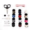 thumbnail image 4 of Gonyscag Kit de costura de 21 piezas para abuela, mamá, accesorios de costura para principiantes, caja portátil con cinta métrica pequeña, tijeras, enhebrador de agujas, 4 of 14