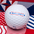 thumbnail image 5 of (2 pack) Callaway SuperSoft 2025 USA Golf Balls 12pk, Red/White/Blue, 5 of 6