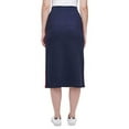 thumbnail image 3 of Tommy Hilfiger Womens Midi Skirt (Sky Captain, X-Large), 3 of 4