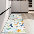thumbnail image 4 of Pioneer Flower Floral Print Pattern Kitchen Rug Mat,Kitchen Runner Rugs Non Skid Washable,Decorative Kitchen Floor Mats for Kitchen,Sink,Laundry,17"X47", 4 of 5