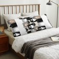 thumbnail image 4 of KLL Colors Cats Prattern Long Body Pillowcase,1 PCS Pillow Cover Decorative Pillow Case Hidden Zipper Closure Pillowcase,Pillow NOT Included(20'' x54''), 4 of 7
