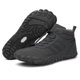 thumbnail image 1 of Botas casuales de algodón para hombres y mujeres, botas de nieve gruesas con forro polar, botas altas de algodón cálidas para parejas, 1 of 6