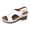 White, variant on Women Sandals Dressy Fashion Comfortable Open Toe Slippers Summer Casual Shoes On Footwear Black 38
