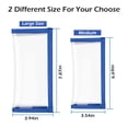 thumbnail image 4 of Bombrooster 5 Pack Transparent Fishing Lure Wraps – Protect & Organize Crankbaits, Swimbaits – Hook-and-Loop Closure for Fishing Rods & Poles, Blue, 4 of 7