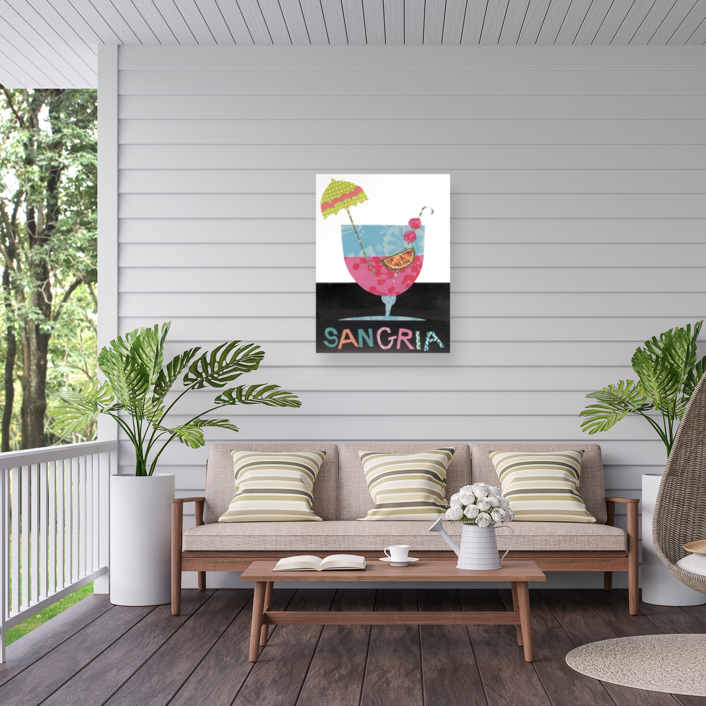 Regina Moore 'Mix Me A Drink V' Outdoor Canvas 32x24
