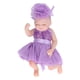 thumbnail image 3 of Muñeca Reborn de 10 pulgadas ANGGREK de silicona suave para recién nacidos con vestido hermoso, 3 of 8