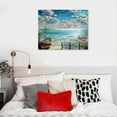 thumbnail image 5 of Orinis Boat Water Beach Fine Art Aesthetic Printing Mural Classroom Kitchen Office Farmhouse Bathroom Room Decoration Pictures Canvas Wall Art Living Room Bedroom Home Office Wall Decoration, 5 of 6