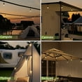 thumbnail image 6 of BeatiNeon Outdoor String Lights, 48 Feet S14 LED Patio Lights with 16 Edison Plastic Bulbs(1 Spare), Waterproof Connectable Hanging Lights for Backyard Porch Balcony Party Decor,E26 Socket Base, 6 of 11