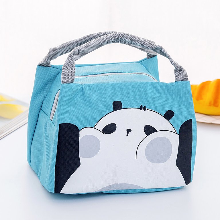 Cute Cartoon Animals Leisure Time Lunch Bags For Kids Reusable Insulated  Lunch Box Female White Collar Nurse Student Office Worker Lunch Tote Bag