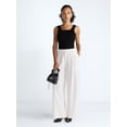 thumbnail image 2 of Scoop Women's Square Neck Sweater Tank Top, Sizes XS-XXL, 2 of 6