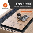 thumbnail image 4 of VEVOR Table à Shuffle de 9 Pi 2 en 1 Ensemble de Jeu Combo Shuffle et Quilles, 4 of 9