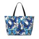 thumbnail image 2 of Fotbe Blue and White Butterflies Bolsa de Viaje para Playa - Resistente al Agua, Bolsa Tote de Gran Capacidad y Ligera con 7 Bolsillos para Mujeres y Hombres, 2 of 7