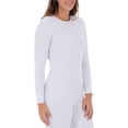 thumbnail image 3 of Women's and Women's Plus Waffle Thermal Underwear Crew Top, 3 of 7
