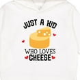 thumbnail image 3 of Inktastic Cheese Lover Kids Toddler Hoodie, 3 of 4