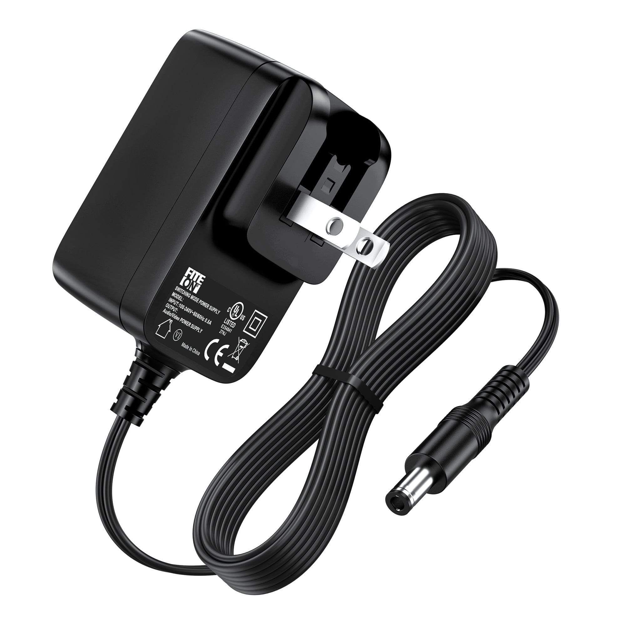 yan 12V AC DC Adapter for Netgear WGR614V7 Wireless Router Charger Power Cord PSU 