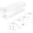 thumbnail image 1 of Organizador de Caja de Joyería, Soporte Transparente con 40 Bolsas de Joyería Portátiles Antideslustre, Estuche de Joyería de Viaje de Colores Mezclados, 1 of 8