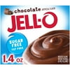 Jell-O Chocolate Flavor Zero Sugar Instant Reduced Calorie Pudding & Pie Filling Mix, 1.4 oz Box