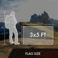 thumbnail image 3 of G128 Cuba Cuban Flag | 3x5 Ft | ToughWeave Series Embroidered 300D Polyester | Country Flag, Embroidered Design, Indoor/Outdoor, Brass Grommets, 3 of 8