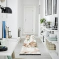 thumbnail image 5 of Cute Beige Rabbit Bedroom Runner Rug 2'x 6' Non Slip Carpet Indoor Home Area Rug Living Room, 5 of 8