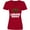 Red, variant on Inktastic Dog Chocolate Labrador Squad Women's V-Neck T-Shirt