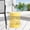 Yellow, variant on Mintazer Outdoor Metal Side Table, Modern Iron Cut PatioTable with Overlapping Circle Pattern, Yellow