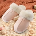 thumbnail image 4 of Pantuflas DREAM PAIRS SOFIE-05 Rosadas Peludas y Cómodas Talla 9, 4 of 8