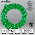 thumbnail image 6 of 18 ft. Green Rope Light Kit, 216 Incandescent Lights, Ready-to-Install, Mounting Clips Included, 6 of 8