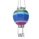 thumbnail image 4 of Lanterne solaire suspendue décorative en fer, lampe solaire suspendue pour jardin, cour, patio, extérieur, ballon bleu rayé S, 4 of 4