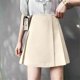 thumbnail image 4 of Falda Corta de Verano de la Moda Casual de las Mujeres de Cintura Baja A-Línea Asimétrica Falda Plisada, 4 of 7