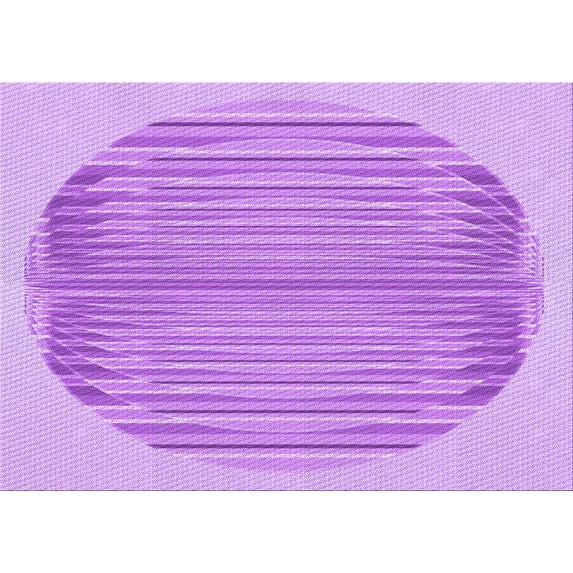 Ahgly Company Indoor Rectangle Patterned Pastel Purple Pink Area Rugs, 2' x 4'