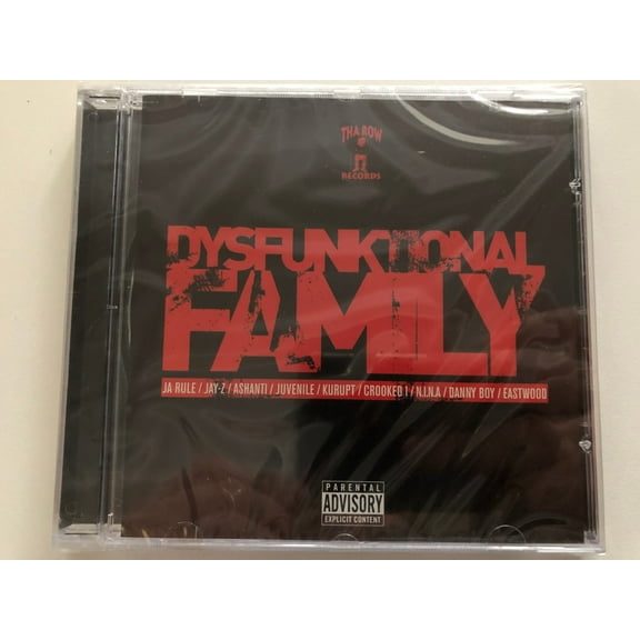 Dysfunktional Family / Ja Rule, Jay-Z, Ashanti, Juvenile, Kurupt, Crooked, N.I.N.A., Danny Boy, Eastwood / Death Row Records Audio CD 2003 / PDR1010