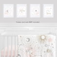 thumbnail image 3 of Sweet Jojo Designs Celestial Pink Gold and Grey Unframed Wall Art Print 4 Piece Set, 3 of 6