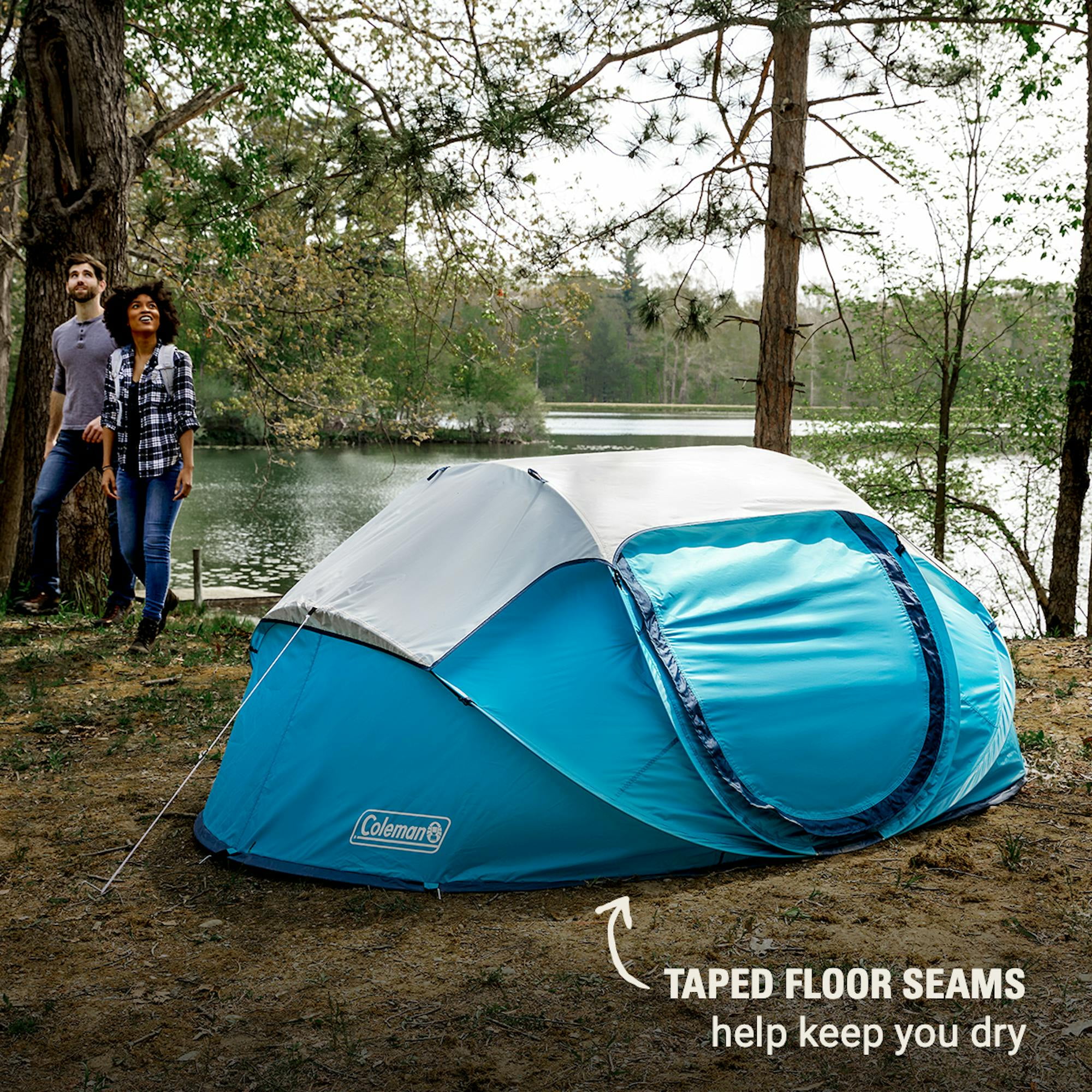 Coleman 4-Person Pop-Up Tent