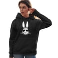 thumbnail image 2 of Go All Out Bunny Face With Sunglasses Sweatshirt Hoodie Mens/Youth, 2 of 4