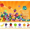 thumbnail image 4 of Gourmet Rainbow Colored Popcorn by It's Delish, 16 Oz Jumbo Container  Bulk Colorful Popcorn Snack - Fruity Flavored Air Popped Corn Fun Confetti  Birthday Party, Events  Gluten Free, Vegan, Kosher, 4 of 7