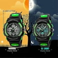 thumbnail image 4 of Kids Digital Sport Watch, Boys Girls Waterproof Sports Outdoor Watches Children Casual Electronic Analog Quartz Wrist, 4 of 5