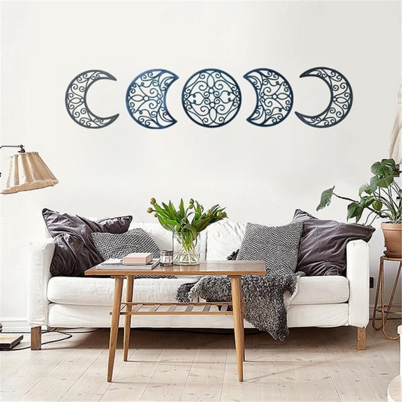 TIMIFIS Wall Stickers Modern Style Phase Wall Stickers Wooden Cycle Wall Decoration Home Decor
