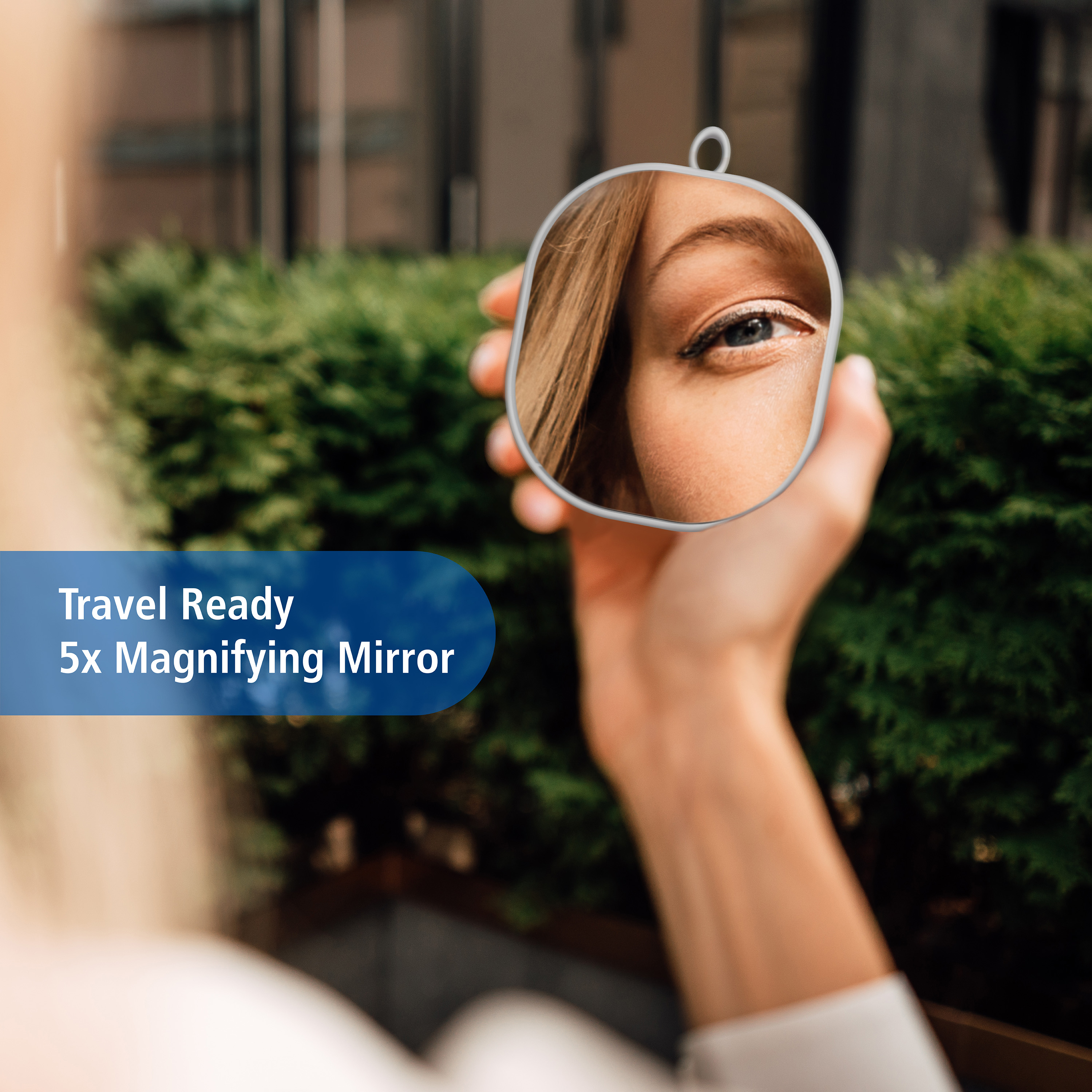 Mainstays Rechargeable Led Vanity Mirror With Storage photo 7